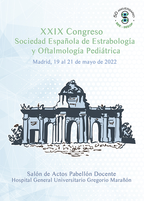 XXIX Congreso 2022 – Sociedad Española de Estrabología y Oftalmología  Pediátrica